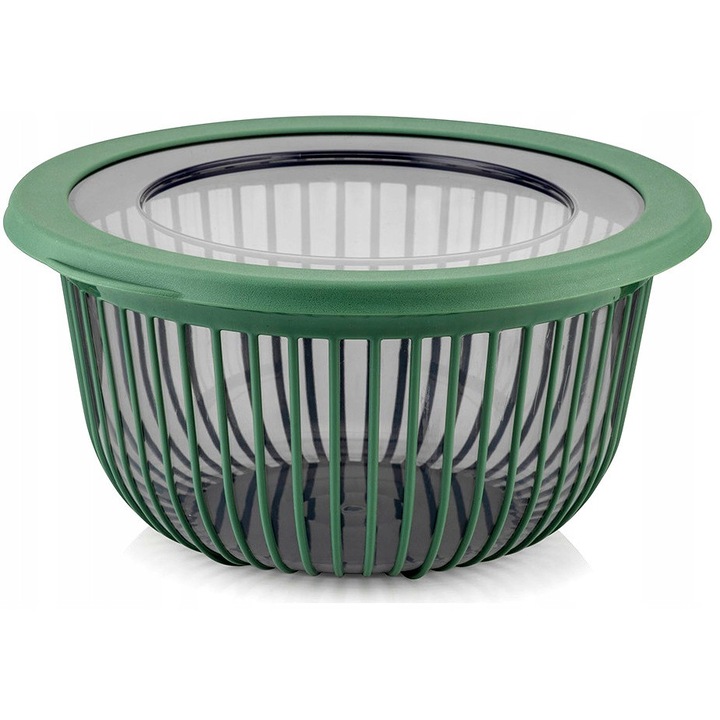 Купа с капак Katex, 3L, пластмаса, 25,2x24,7x12,5см, без BPA