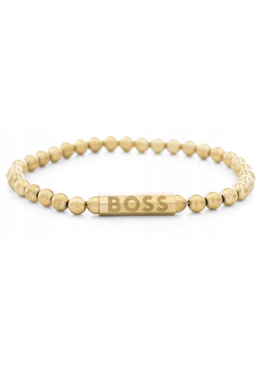 Bratara barbati, Hugo Boss, 1580666M, otel, auriu, 0,6cm x 22cm