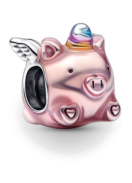 Talisman, Pandora Moments 792573C01, unicorn inaripat, argint 925, fara pietre