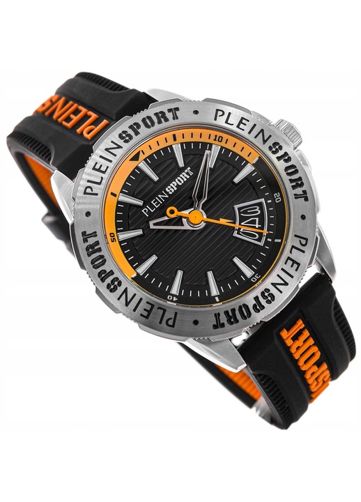 Ceas barbatesc Philipp Plein PSGDA0324 negru cu data pe curea