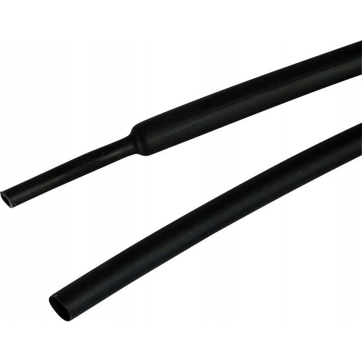 Rura termocontractabila cu adeziv, TRYTYT, 115/34mm, 1m, neagra