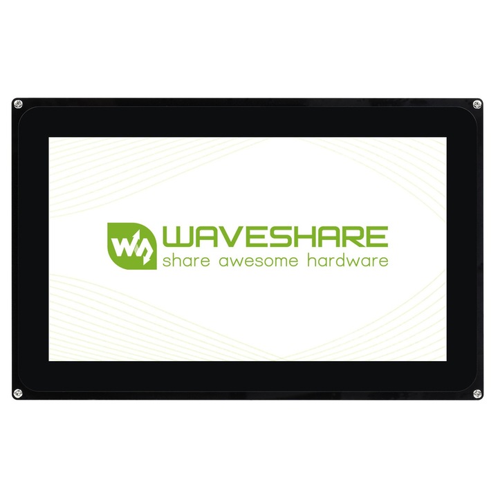 Дисплей LCD IPS 10.1", WaveShare, 1024x600px, тъчскрийн, 223x125,28mm