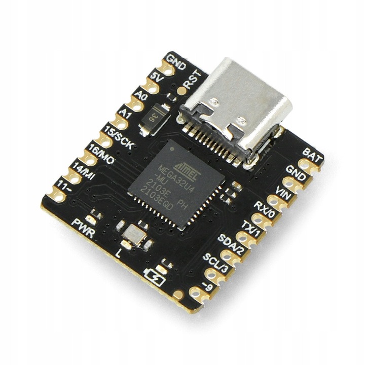 Модул микроконтролер Beetle CM-32U4, множество интерфейси, 22x20,5mm, DFRobot