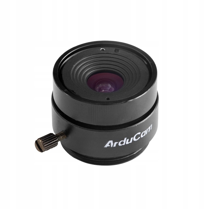 Обектив ArduCam CS2706ZM07, 6mm, CS-Mount, F1.4, 65 FoV, 28x26,58mm, черен