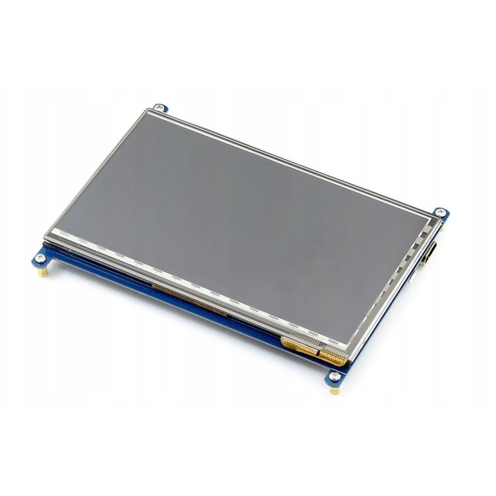 7" LCD екран с тъчскрийн, Waveshare, 800x480, HDMI