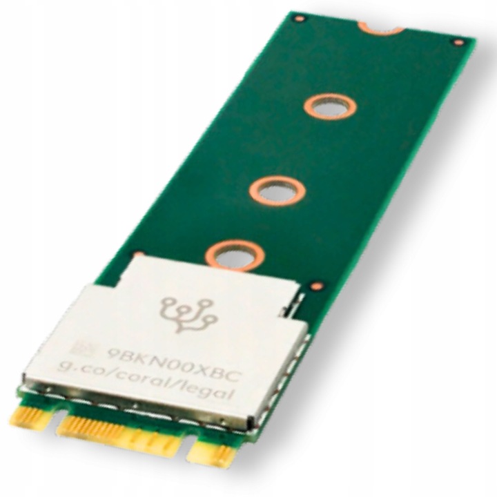 Модул ускорител Google Coral M.2 B+M key, AI, 22x80x2.3mm