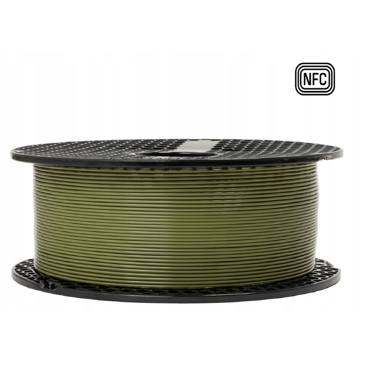 Филамент 3D Prusament ASA, 800 g, 1,75 mm, маслено зелен, UV устойчивост, стабилност на размерите