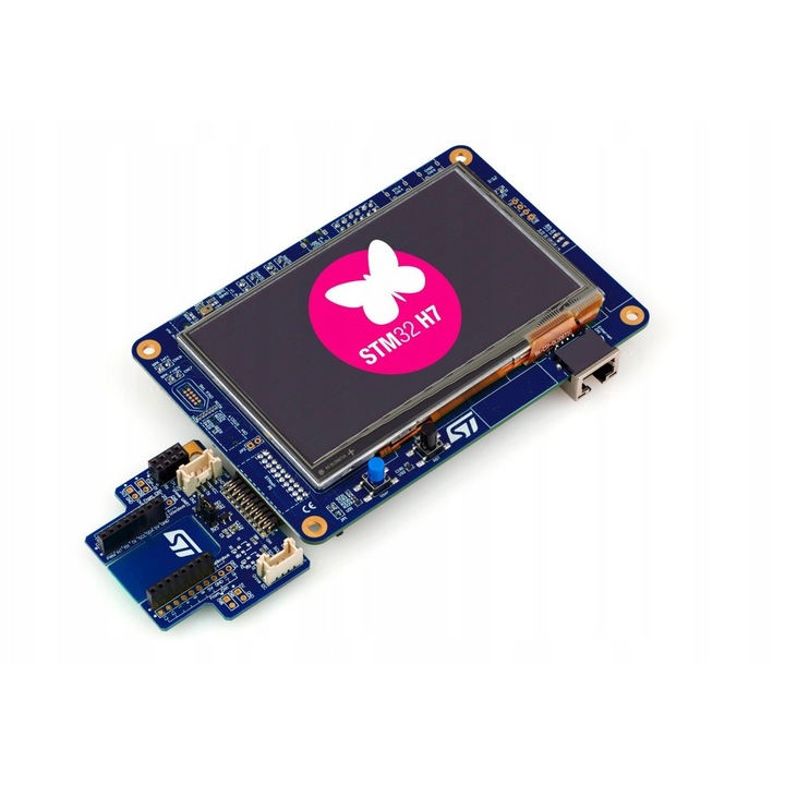 Комплект за разработка STM32H745I-DISCO, 4,3" LCD, 2 MB Flash, 1 MB RAM, Ethernet, USB, Stmicroelectronics