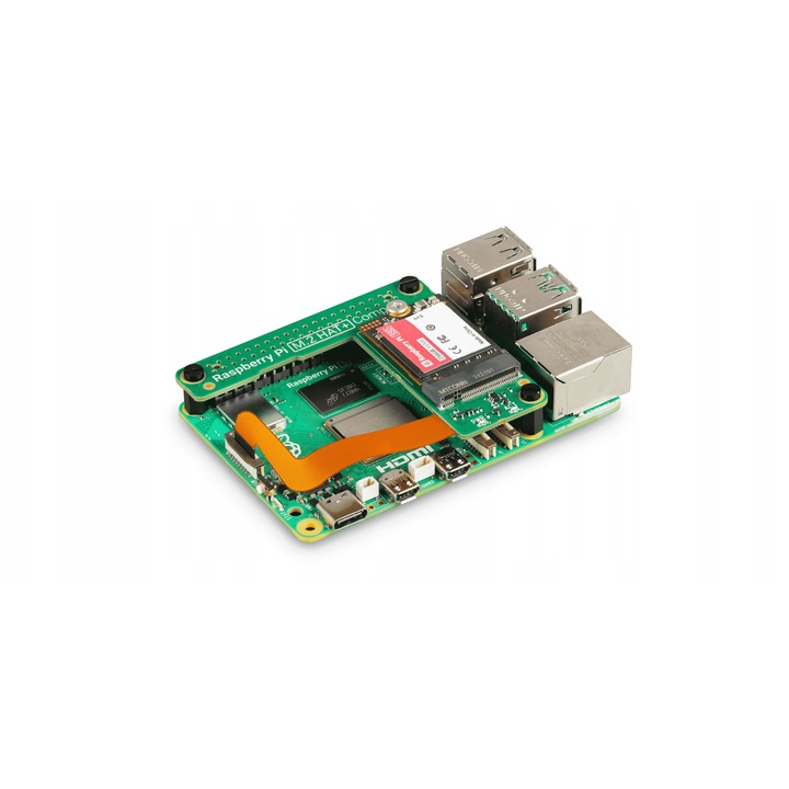 Модул M.2 Raspberry Pi HAT+ Compact за Raspberry Pi 5