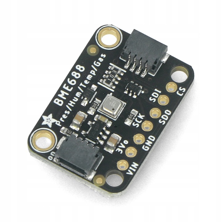 Modul senzorial BME688, Adafruit, temperatura, umiditate, presiune, gaz, 25,5x17,6x4,6mm