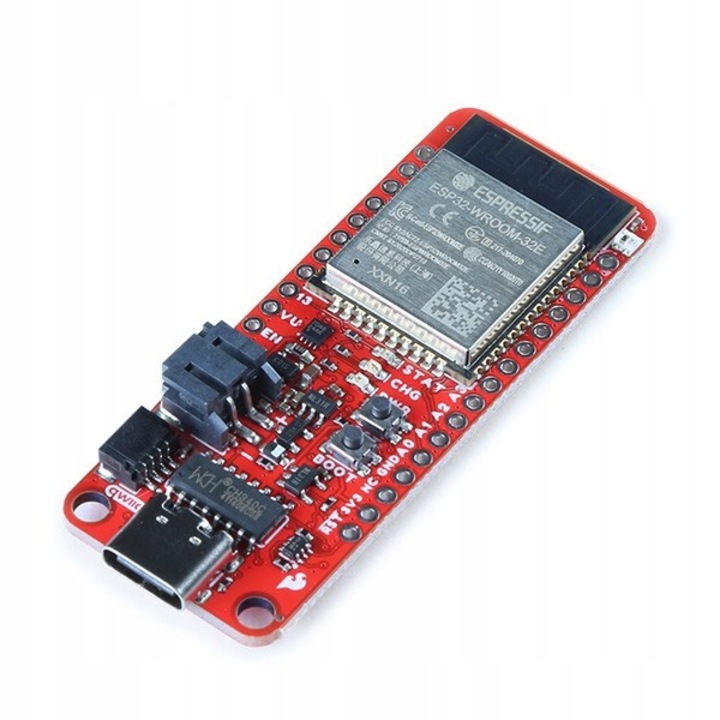 Модул Thing Plus ESP32 WROOM WiFi/Bluetooth, sparkfun, 16MB Flash, 520kB SRAM, 58,42x22,86mm
