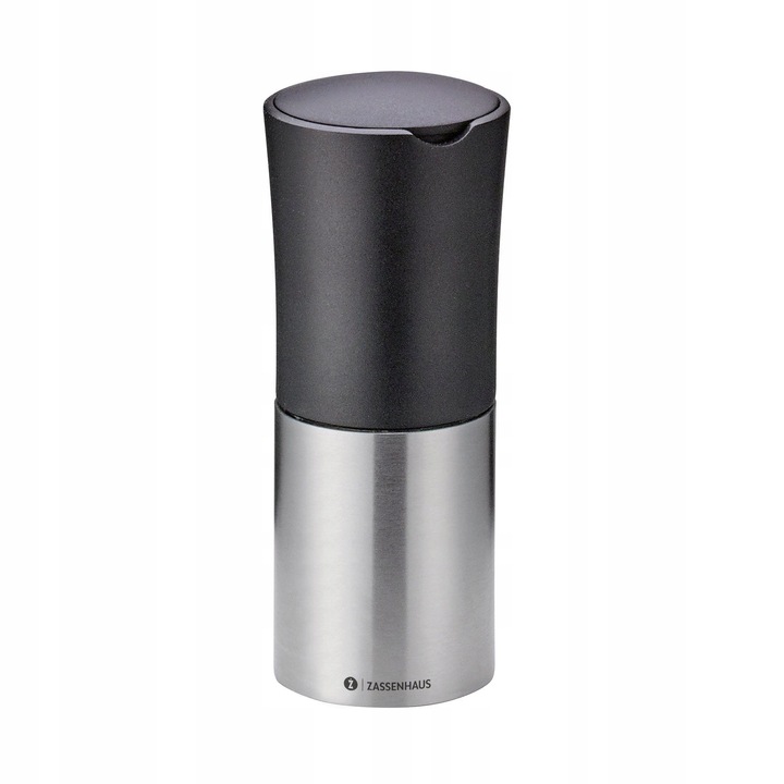 Rasnita condimente Zassenhaus, 5x11cm, pentru nucsoara, piper, cynamon, plastic, otel inoxidabil