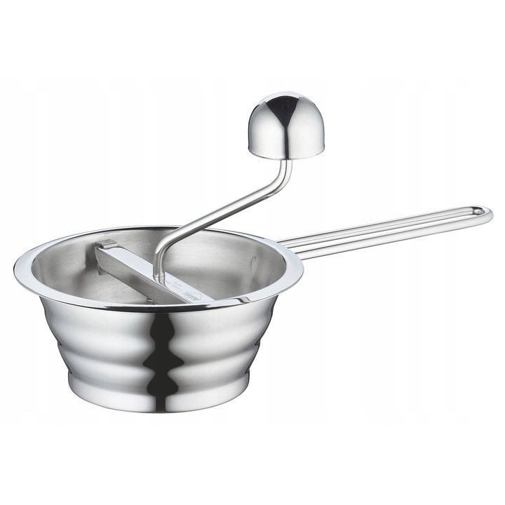 Prese manuala pentru legume si fructe, Kuchenprofi, 14,5x15cm, inox