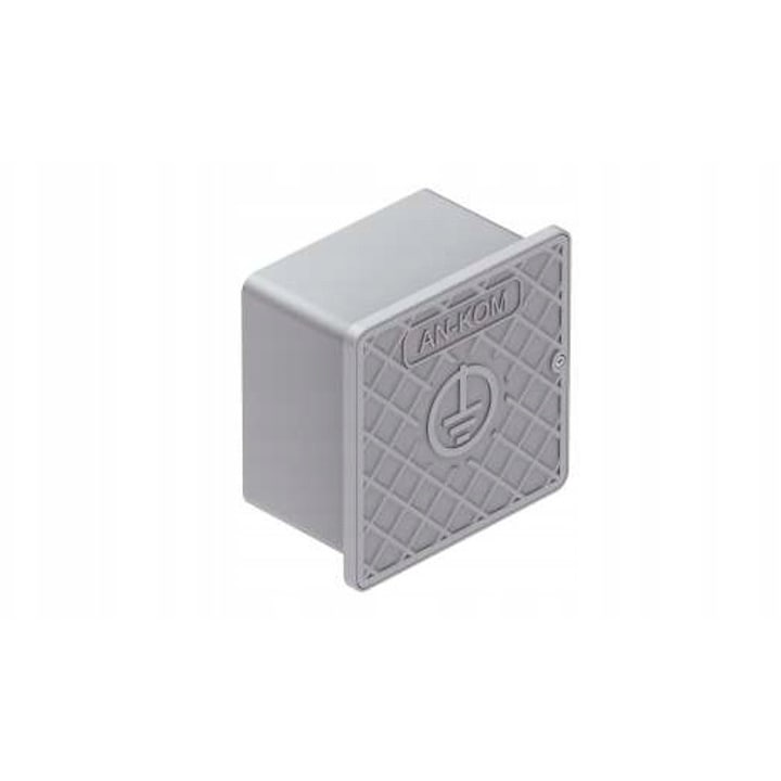 Carcasa cutie testare de perete AN-KOM 150x150x100mm