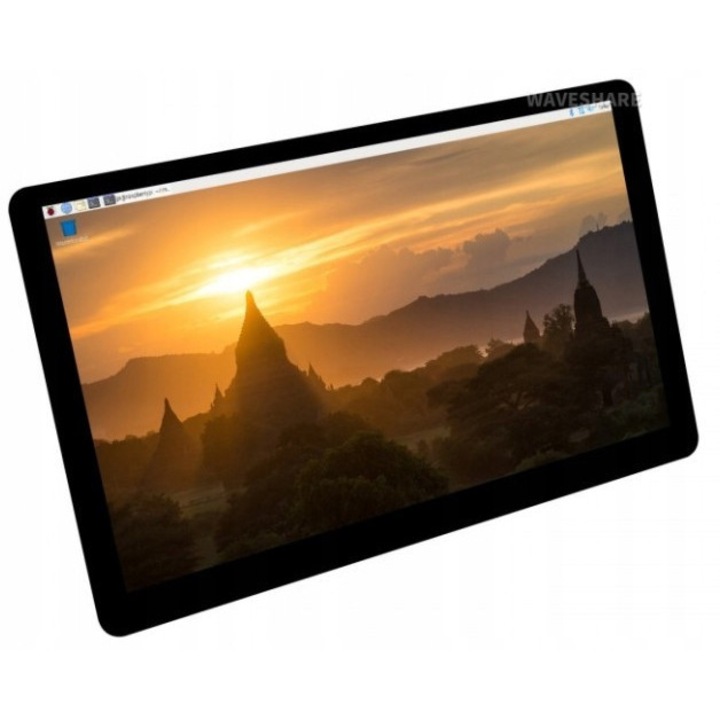 Дисплей LCD 15,6" WaveShare, резолюция 1920x1080, тъчскрийн, HDMI