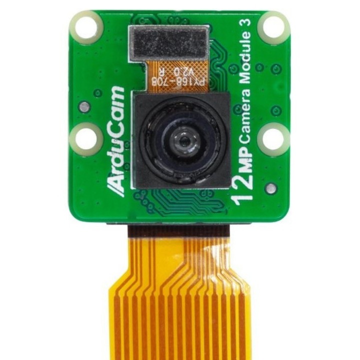Камера ArduCAM 12MP IMX708 Широкоъгълна, сензор IMX708, 120° FoV