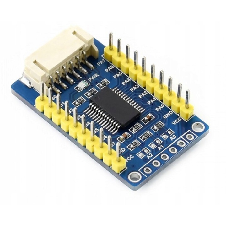 Модул разширител GPIO MCP23017, 16 канала, 3,3V/5V, 38x23mm