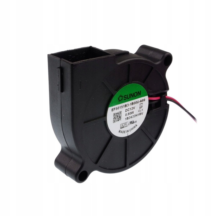 Ventilator PC Sunon blower 0,6W 51,6x51,7x15mm, 3200rpm, 26dBA, termoplast