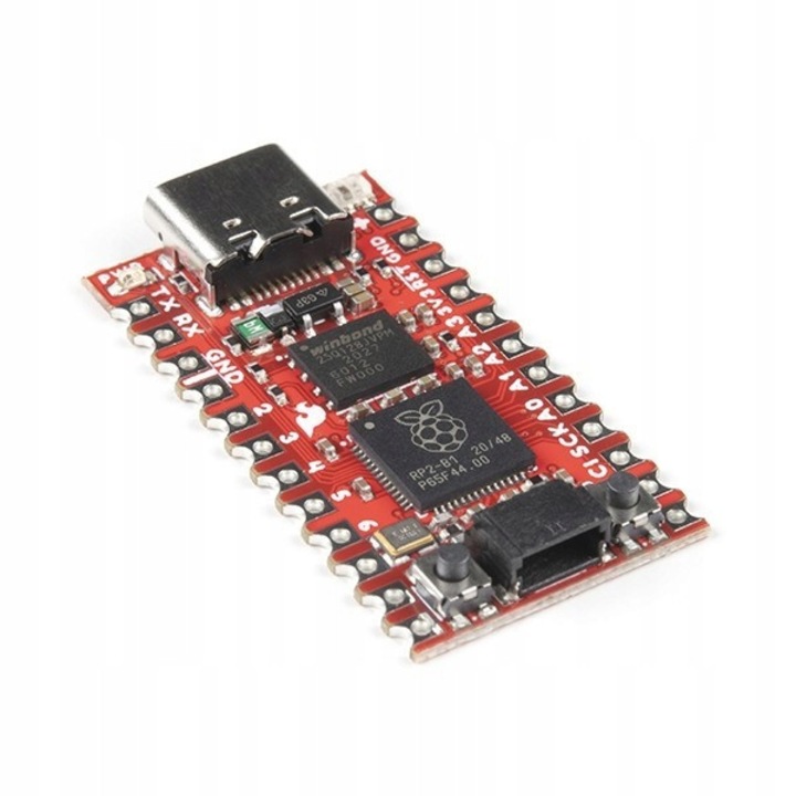 Модул SparkFun Pro Micro RP2040, 264 kB SRAM, 30 GPIO пина, 33x18mm