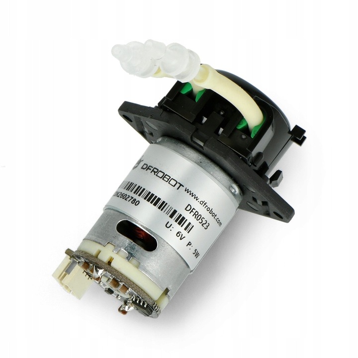 Перисталтична помпа DFRobot Gravity, 6V, 45ml/min, 27,4x28,7mm