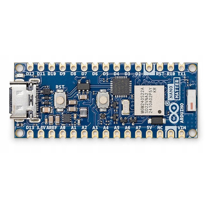 Modul Arduino Nano Matter, 18x45mm, Bluetooth LE 5.3, ZigBee, Thread