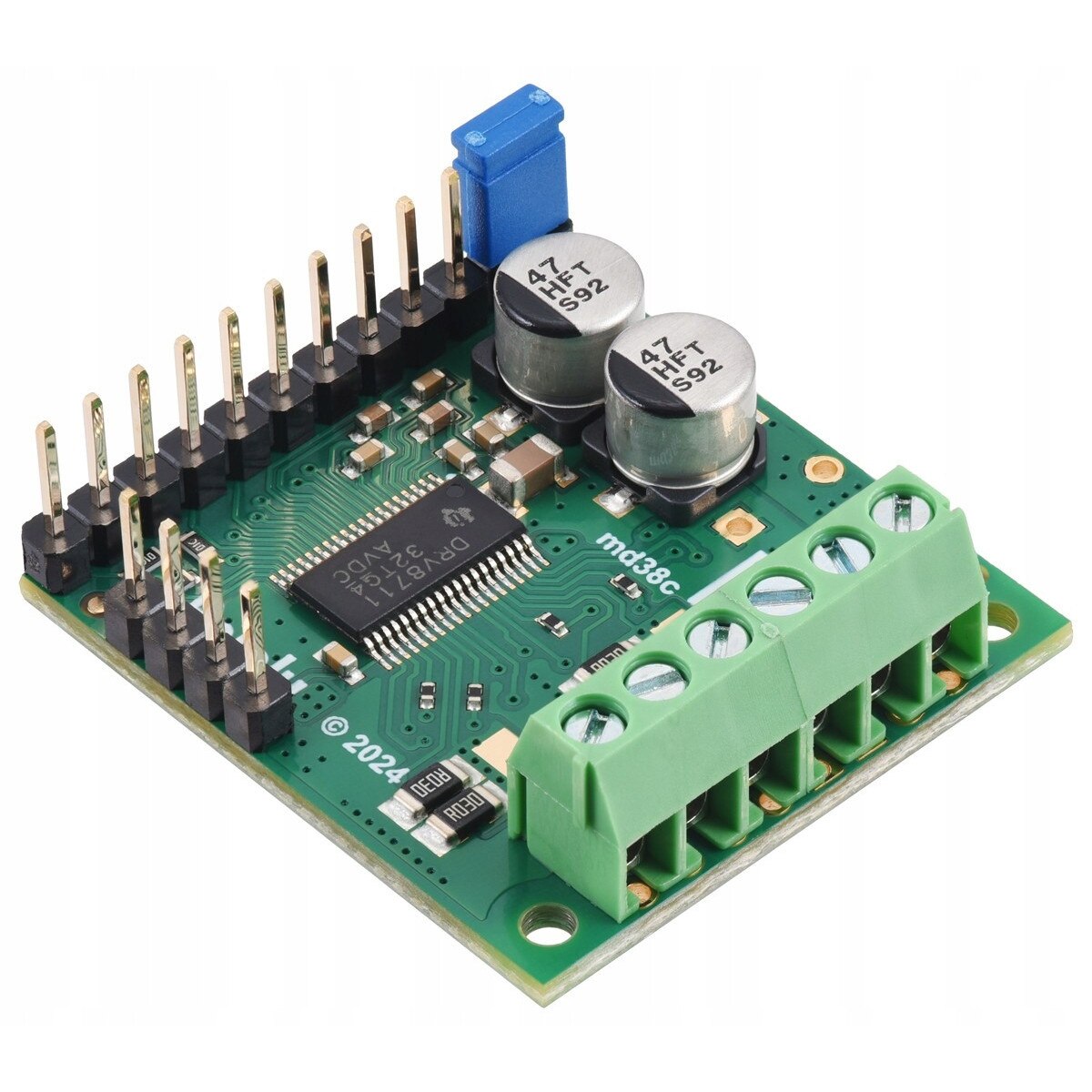 Driver motor pas cu pas Pololu 36v8, 8A, 8-50V, interfata SPI ...