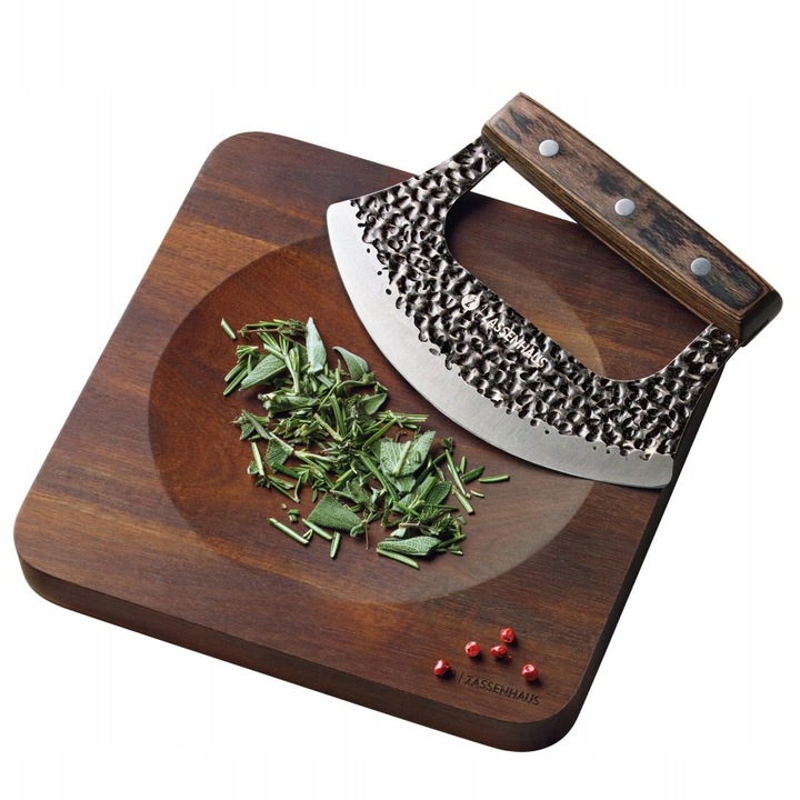 Tocator de bucatarie, Zassenhaus, cu cutit, 20x20cm