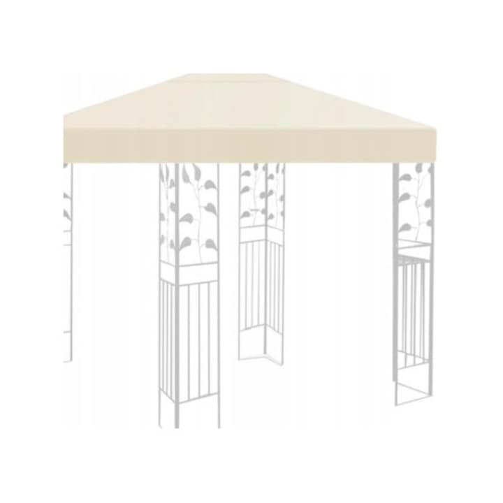 Pavilion gradina, 3x3m, waterproof, bej