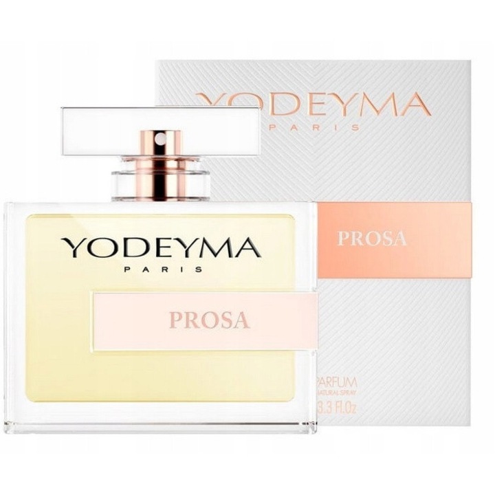 Yodeyma Prosa 100ml parfüm, citrusos és virágos jegyek, átlátszó szín