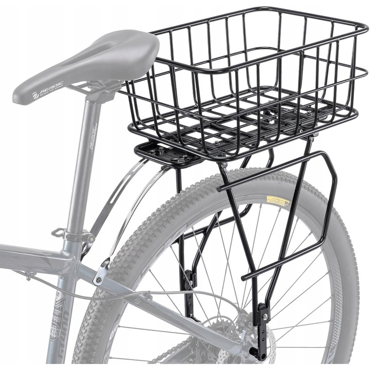 Portbagaj bicicleta 26-29 inch, 27kg, cu cos