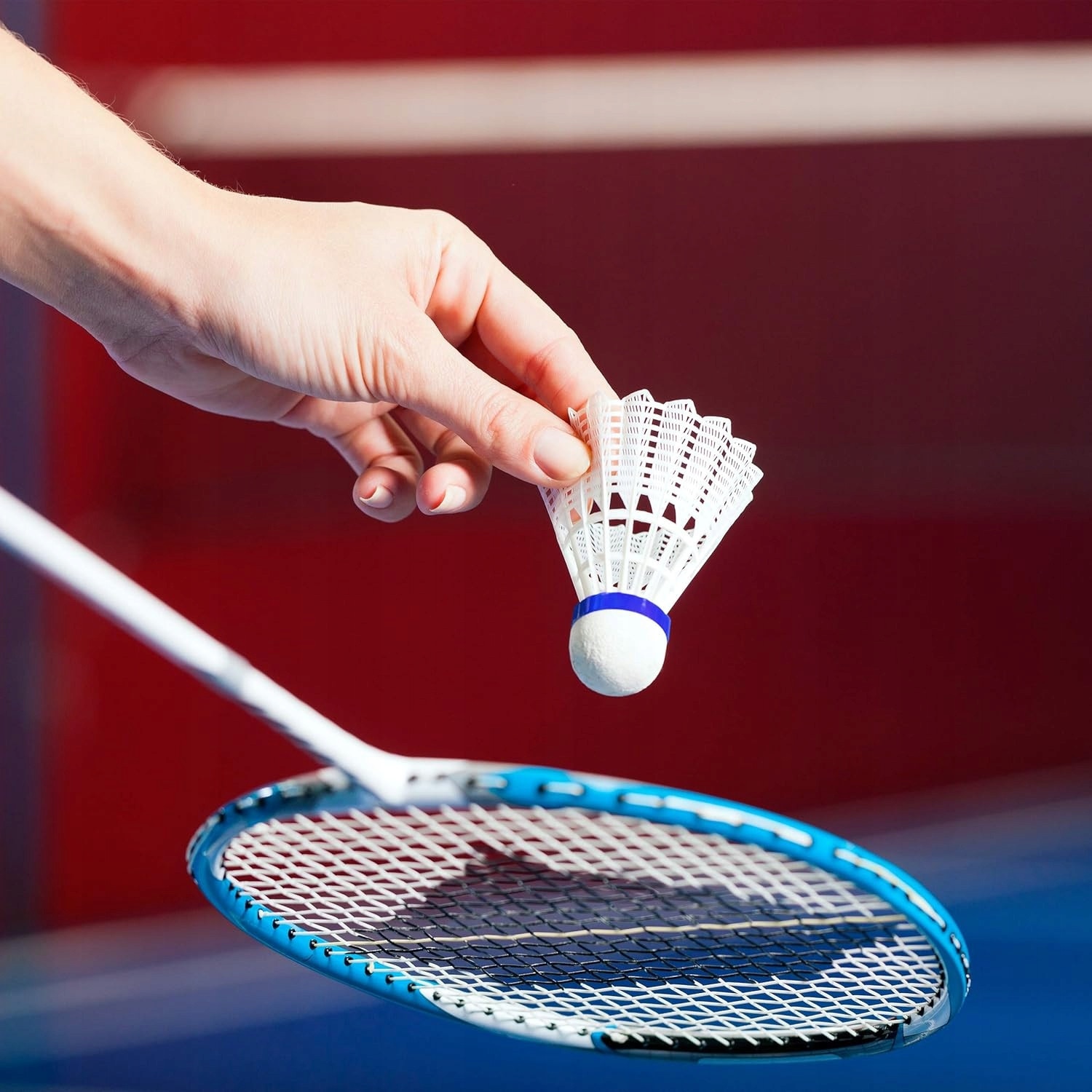 Set 8 mingi badminton LED, iluminare verde, 8,5cm x 6,5cm - eMAG.ro
