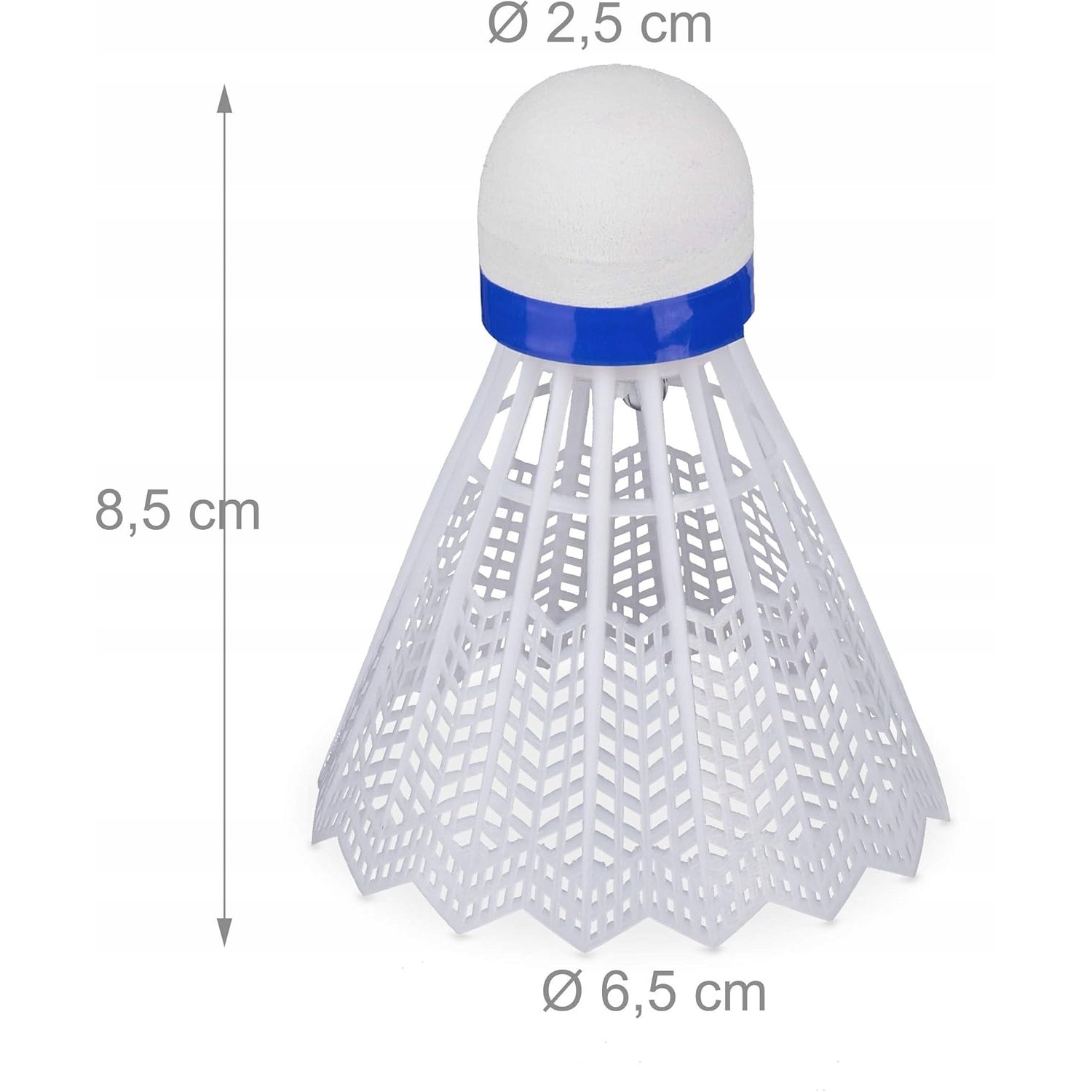 Set 8 mingi badminton LED, iluminare verde, 8,5cm x 6,5cm - eMAG.ro