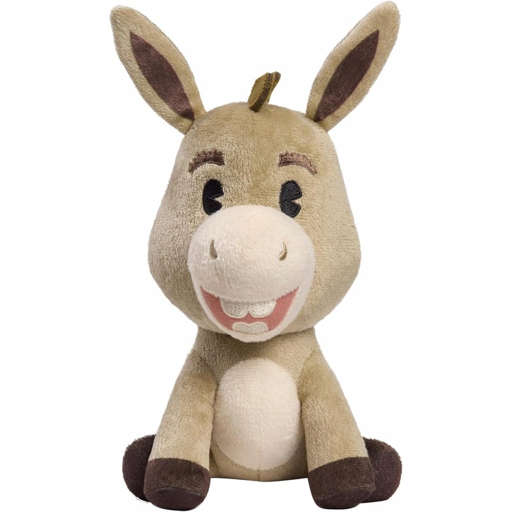 Jucarie de plus, Shrek, Osiol, 20 cm, gri