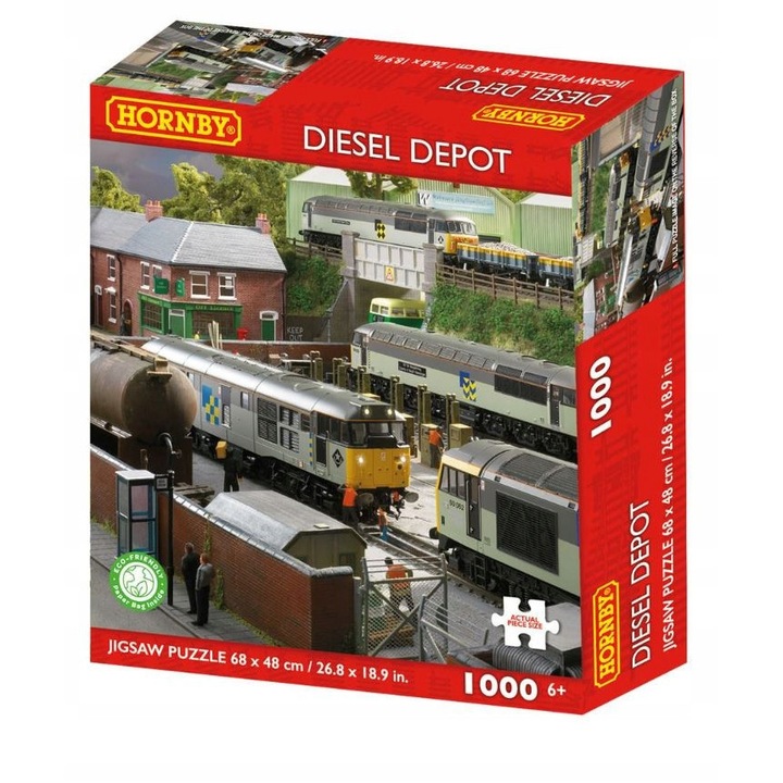 Пъзел Hornby 1000 части Diesel Depot