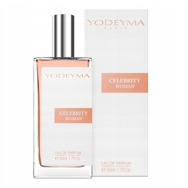 Yodeyma CELEBRITY WOMAN Parfüm, 50ml, feketeribizli, írisz, pacsuli illatjegyekkel