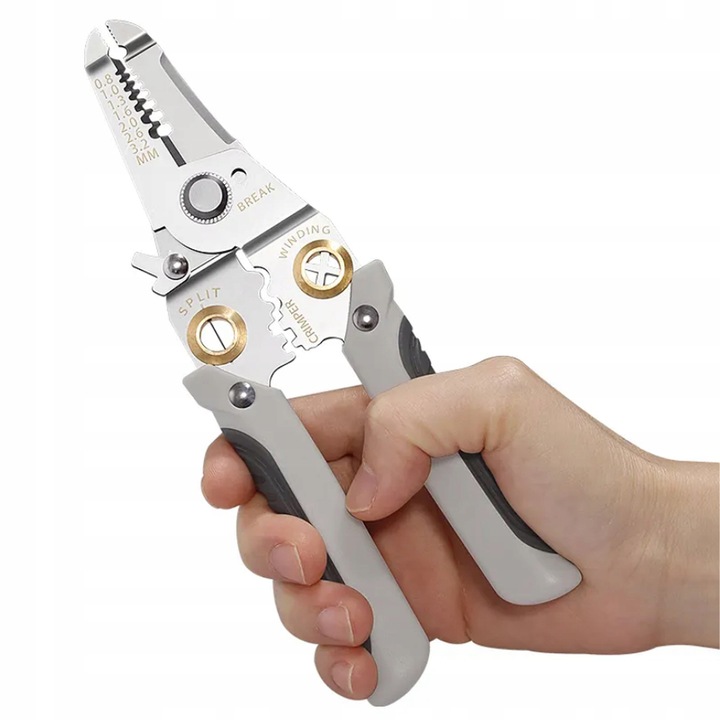 Clesti multifunctionali pentru indepartarea izolatiei 8 in 1, set