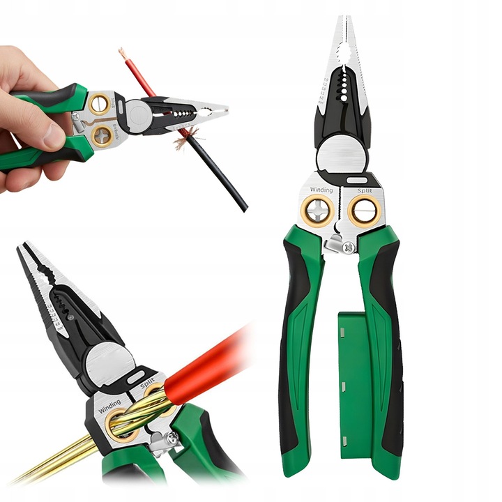 Clesti multifunctionali BEDEE 8W1, pentru dezizolare, 20x10cm