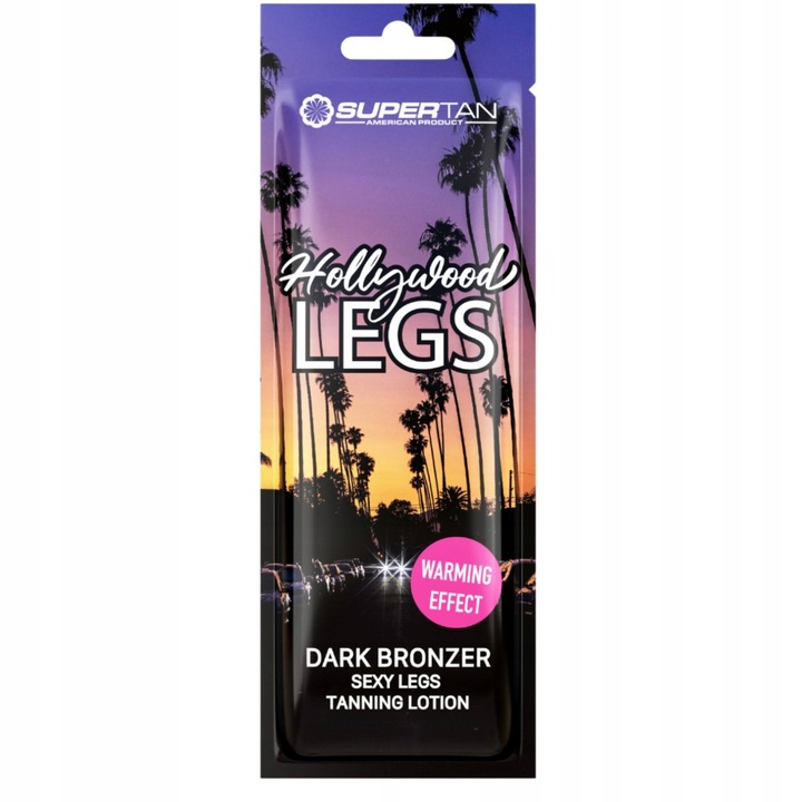 SuperTan Hollywood Legs lábbronzer, 10ml, termikus hatás