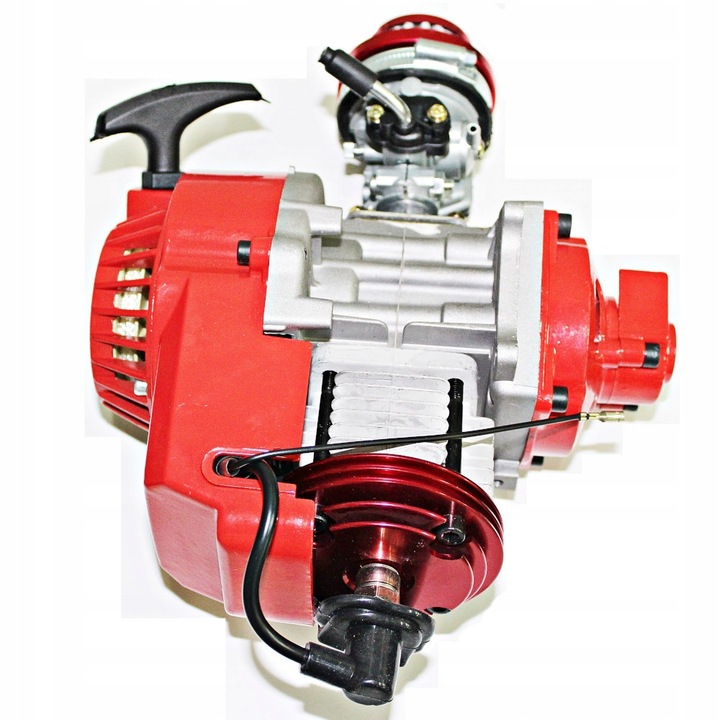 Motor complet tuning Pocket Bike Power Force 44mm, set cu ambreiaj, carburator, sistem de aprindere, starter manual, calitate inalta