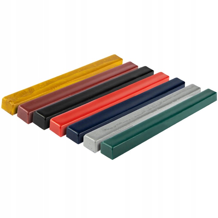 Set 20 bucati lac pentru sigilarea sticlelor, multicolor, 1kg, 18x1.5x1cm