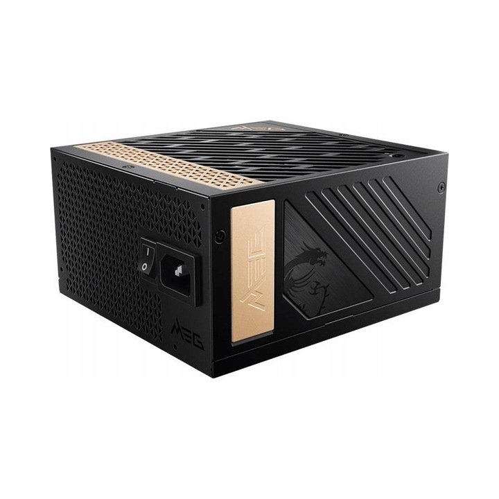 Surse PC MSI MEG Ai1300P 1300W ATX 3.0, 80 Plus Platinum, dimensiuni 160x150mm