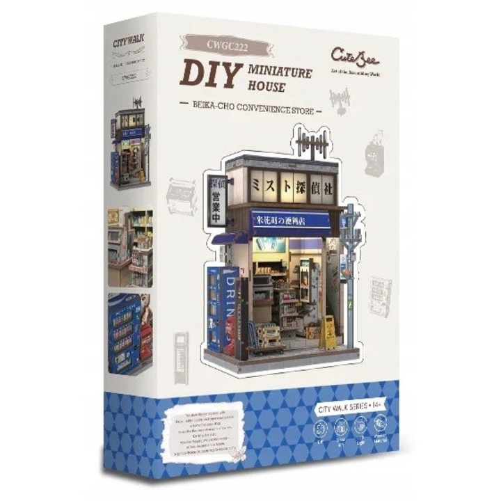 Комплект за конструиране Miniature House, Cutebee, 288 елемента