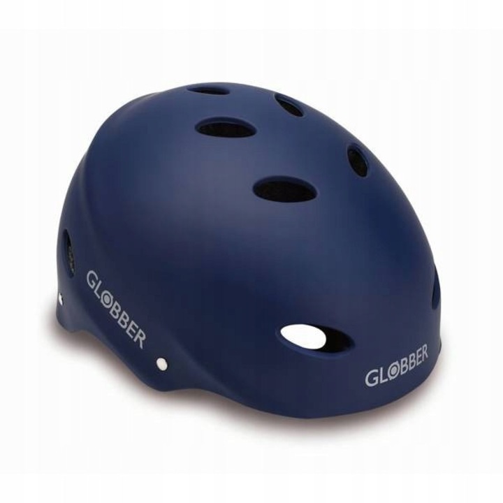 Sport védősisak, Globber, felnőtt modell, kék, M (57-59 cm), 11 szellőzőnyílás, 4 fényvisszaverő alkalmazás