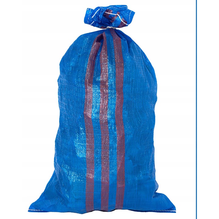 Sac polipropilenic, 50x85cm, 25kg, albastru, set 100 buc