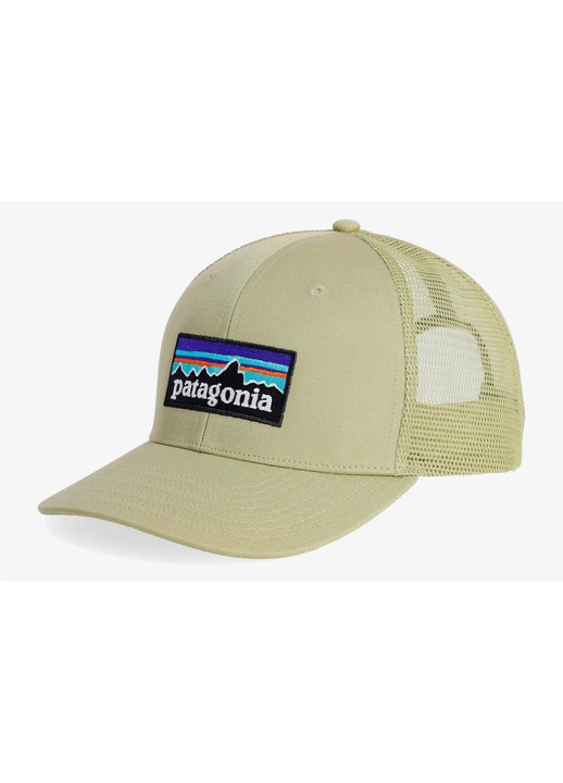 Caciula Patagonia P-6 Logo Trucker, verde gumtree