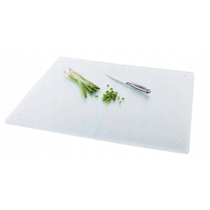 Placi de protectie din sticla Livarno Home, set 2 bucati, 30x52 cm, mat, rezistente la temperaturi ridicate