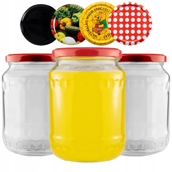 Set 48 Sloi Scuri 720ml, Bimberek, sticla rezistenta, capacitate 720ml, 13x9cm