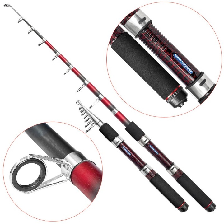 Lanseta fibra de carbon Baracuda Chunky 240