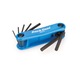 Set 7 chei imbus Park Tool AWS-10, 1,5-6 mm, negru-albastru