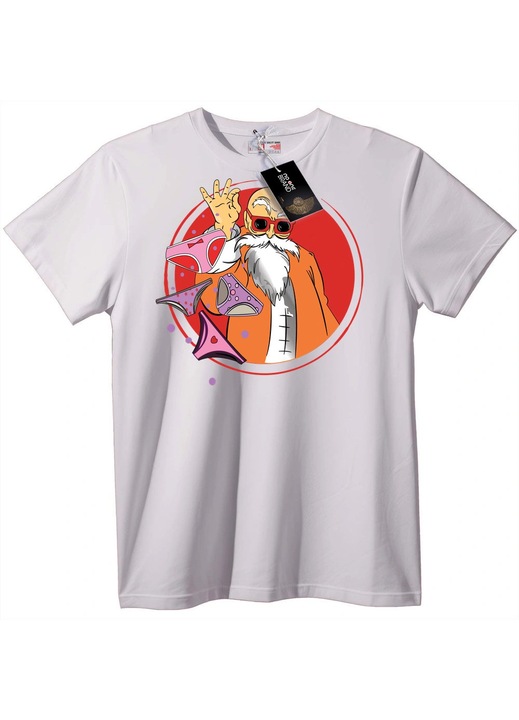 Dragon Ball Master Roshi póló, Fehér